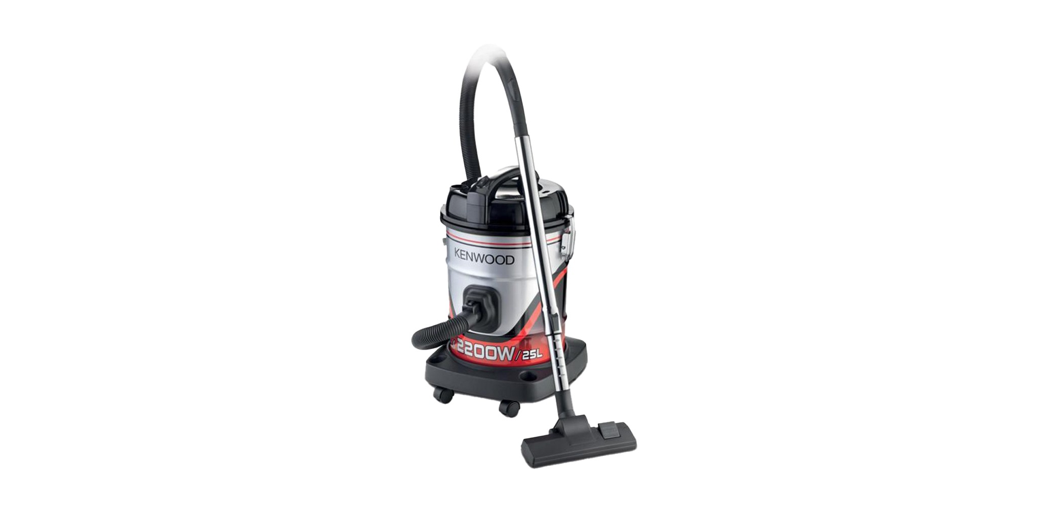 Kenwood VDM60.000BR 25L BKRD Silver Drum V/Cleaner