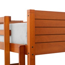 Lala Bunk Bed 90x190 cm Dirty Oak