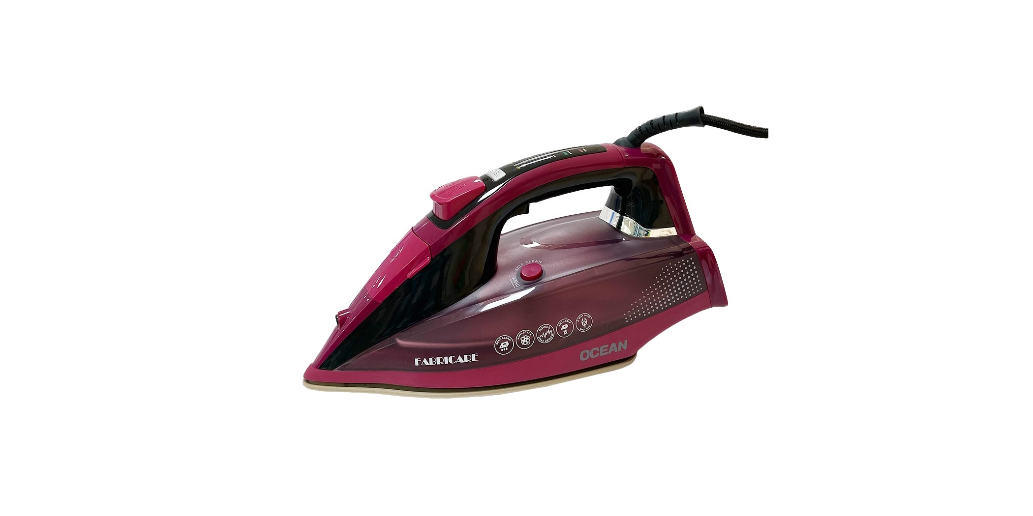 Ocean OCSI3100Z 2400W Red Electronic Steam Iron 2YW