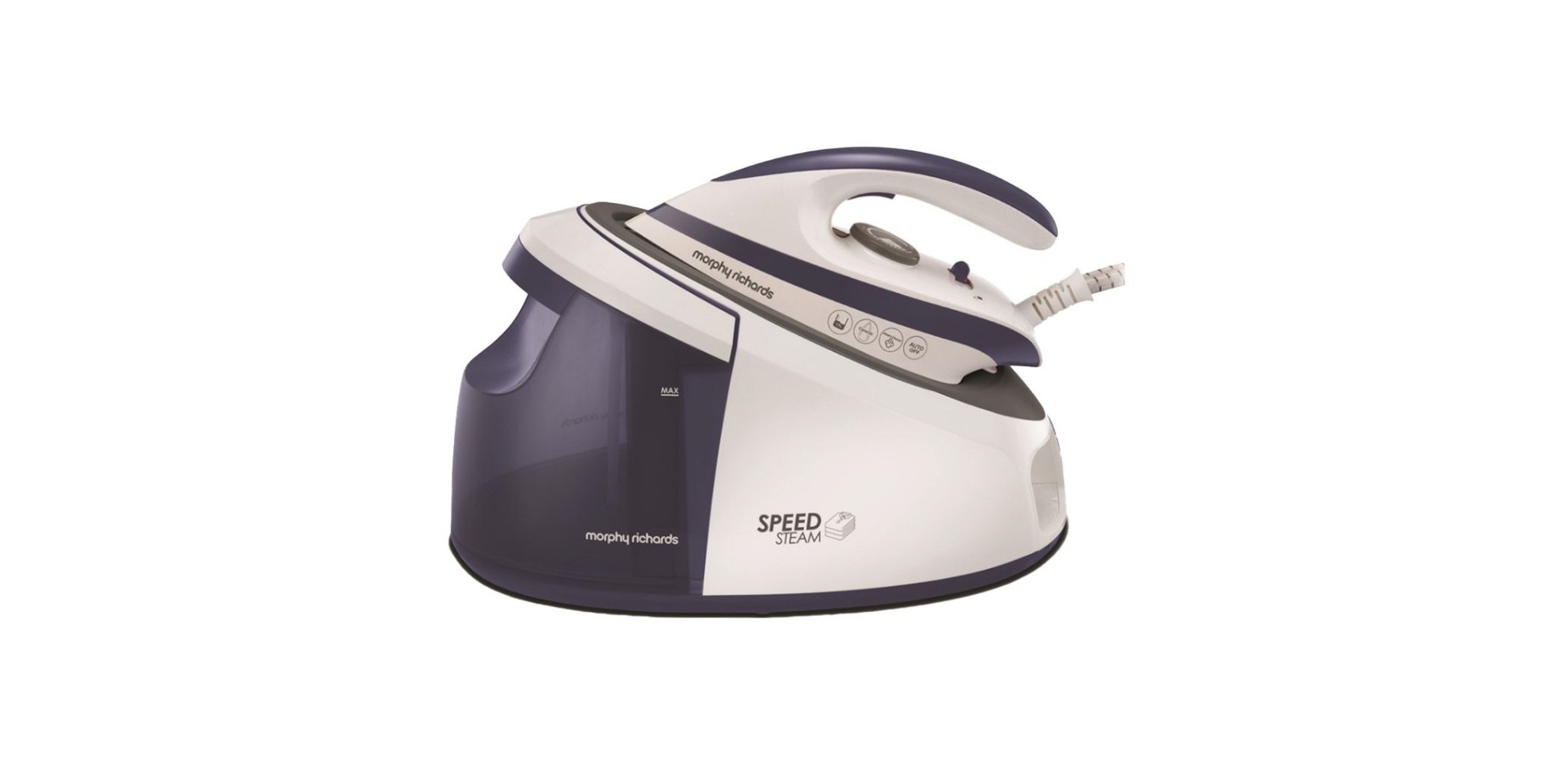 Morphy Richards 333202 Speed Steam WH/Purple Steam Generator