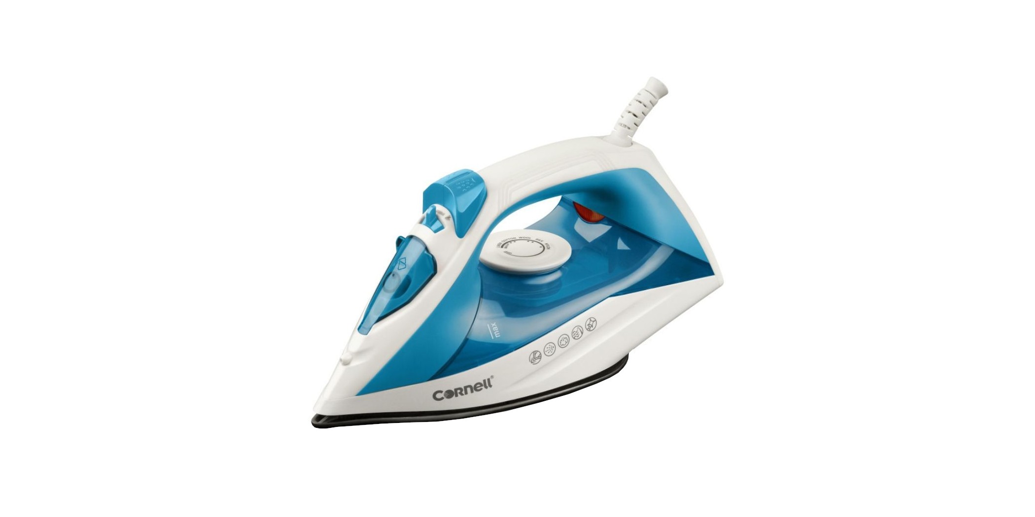 Cornell CSI-S1601S Non Stick Blue Steam Iron