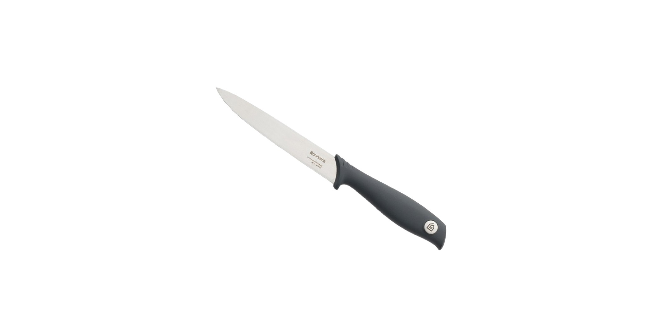 Brabantia 120947 TASTY+ Dark Grey Utility Knife 5YW "O"