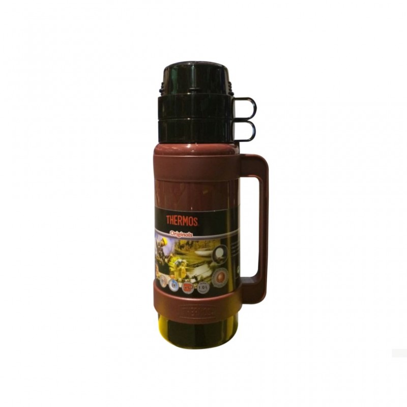 Thermos Mondial 32100 1L Burgundy Vacuum Flask 10008009 "O"