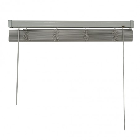 Blind Light Grey 180x200 cm Faux Wood