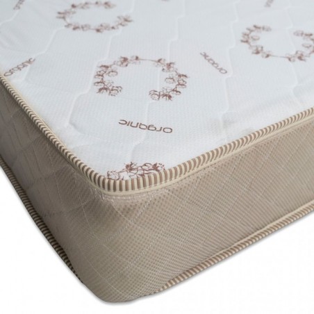 Slumberland Flexi Single 90x190 cm Microquiled White & Brown