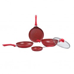 Wonderchef WON044 Royal Velvet Red Set of 4 2YW - 63152059