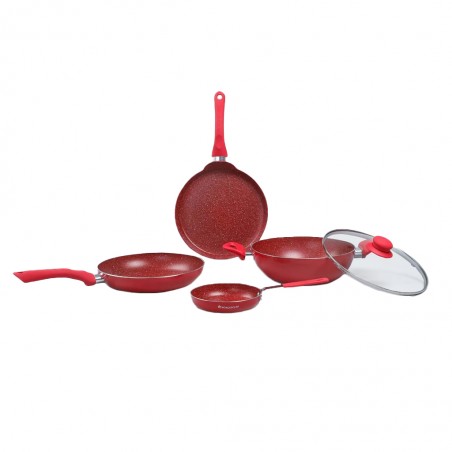 Wonderchef WON044 Royal Velvet Red Set of 4 2YW - 63152059