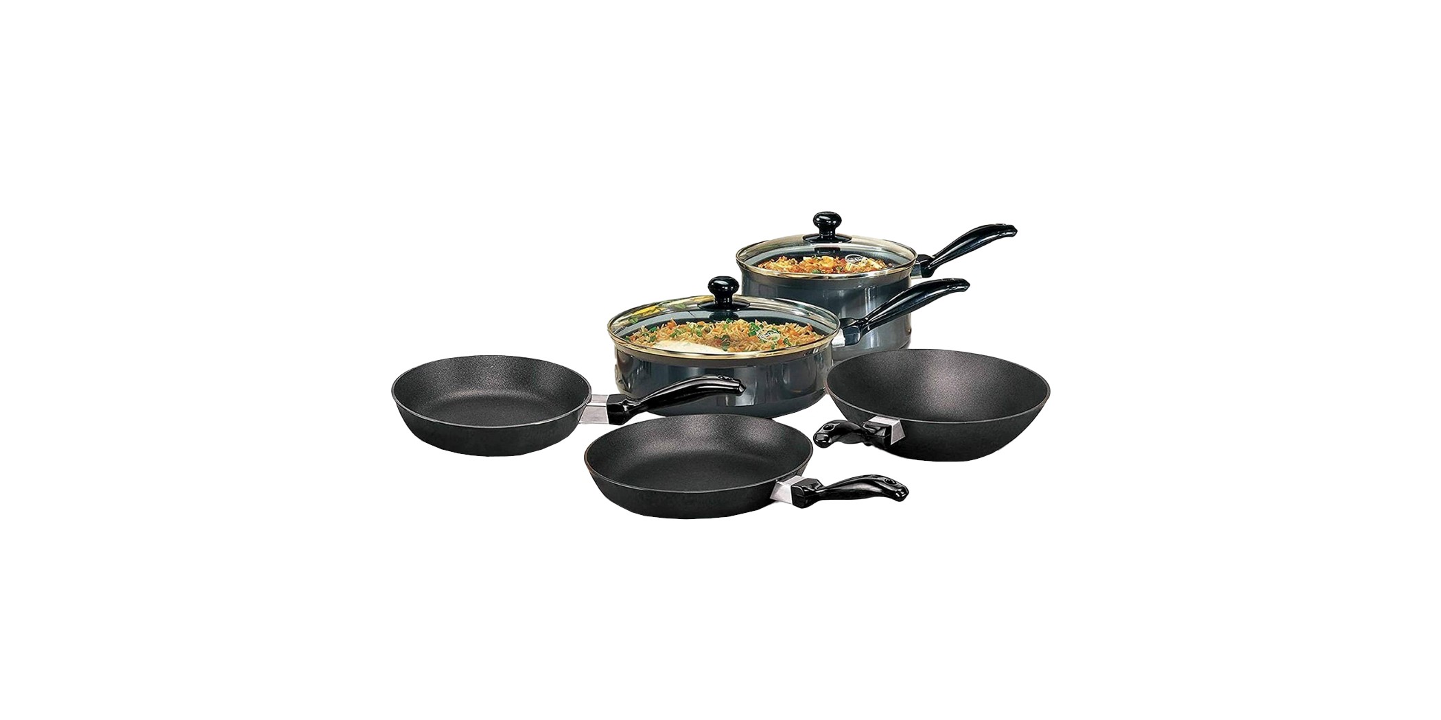 Futura QS5/NSET4 Set 4-7pcs Non Stick Cookware