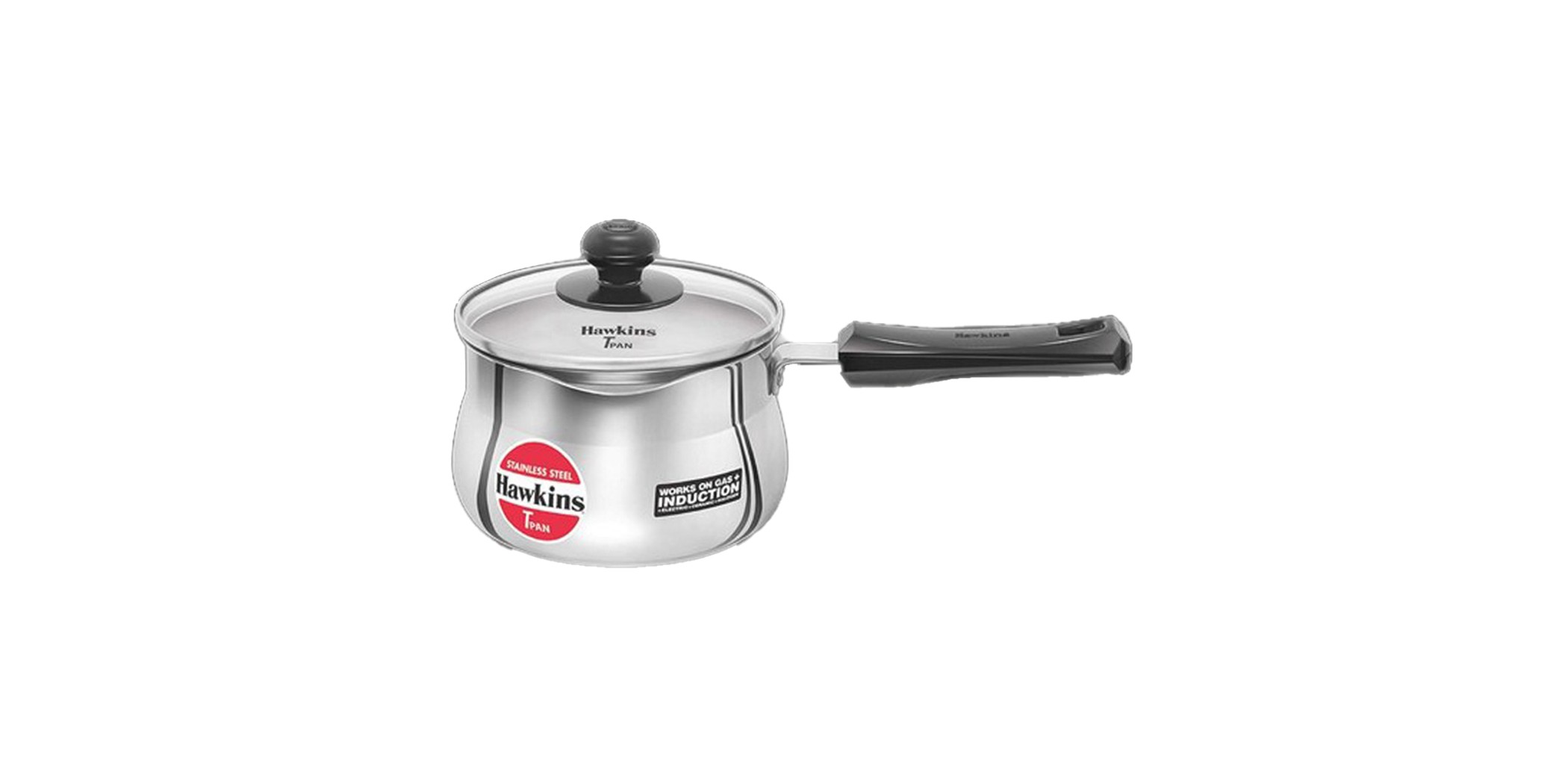 Hawkins SST15G 1.5L S/S T-Pan With Glass Lid