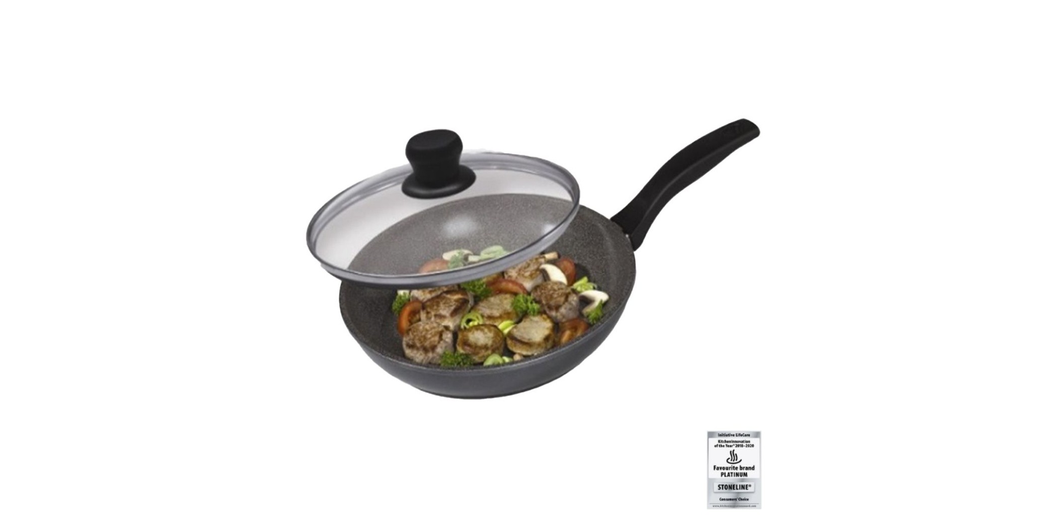 Stoneline WX 7361 28cm Frying Pan+WX 8094 Lid "O"