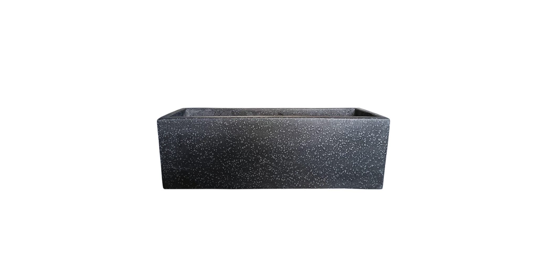 Chuna S Black Pot Terrazzo Cement