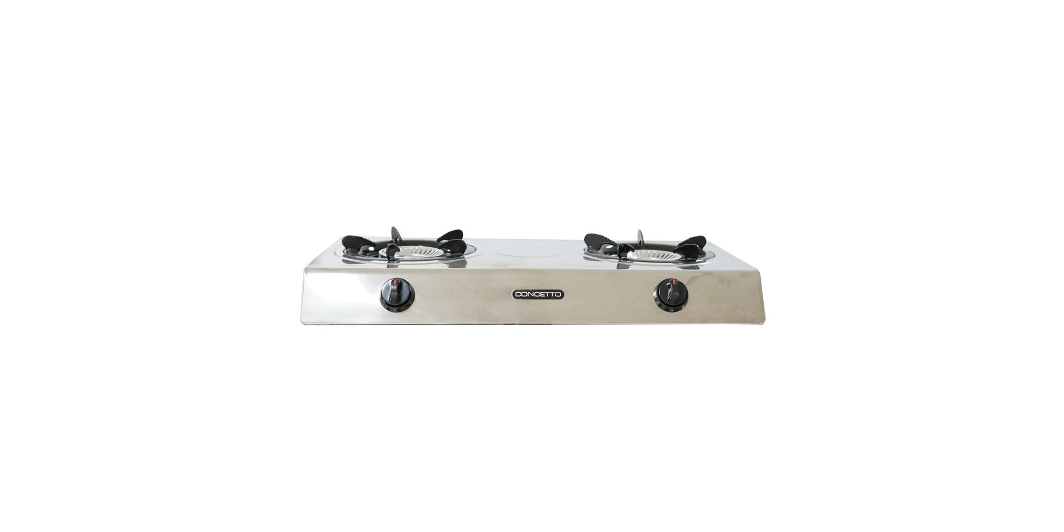 Concetto CG-2049 S/Steel Double Burner Gas Stove