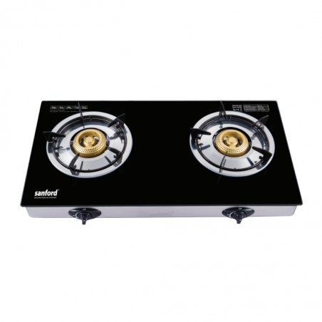 Sanford SAN846 SF5361GC Black Glass 2YW Gas Stove