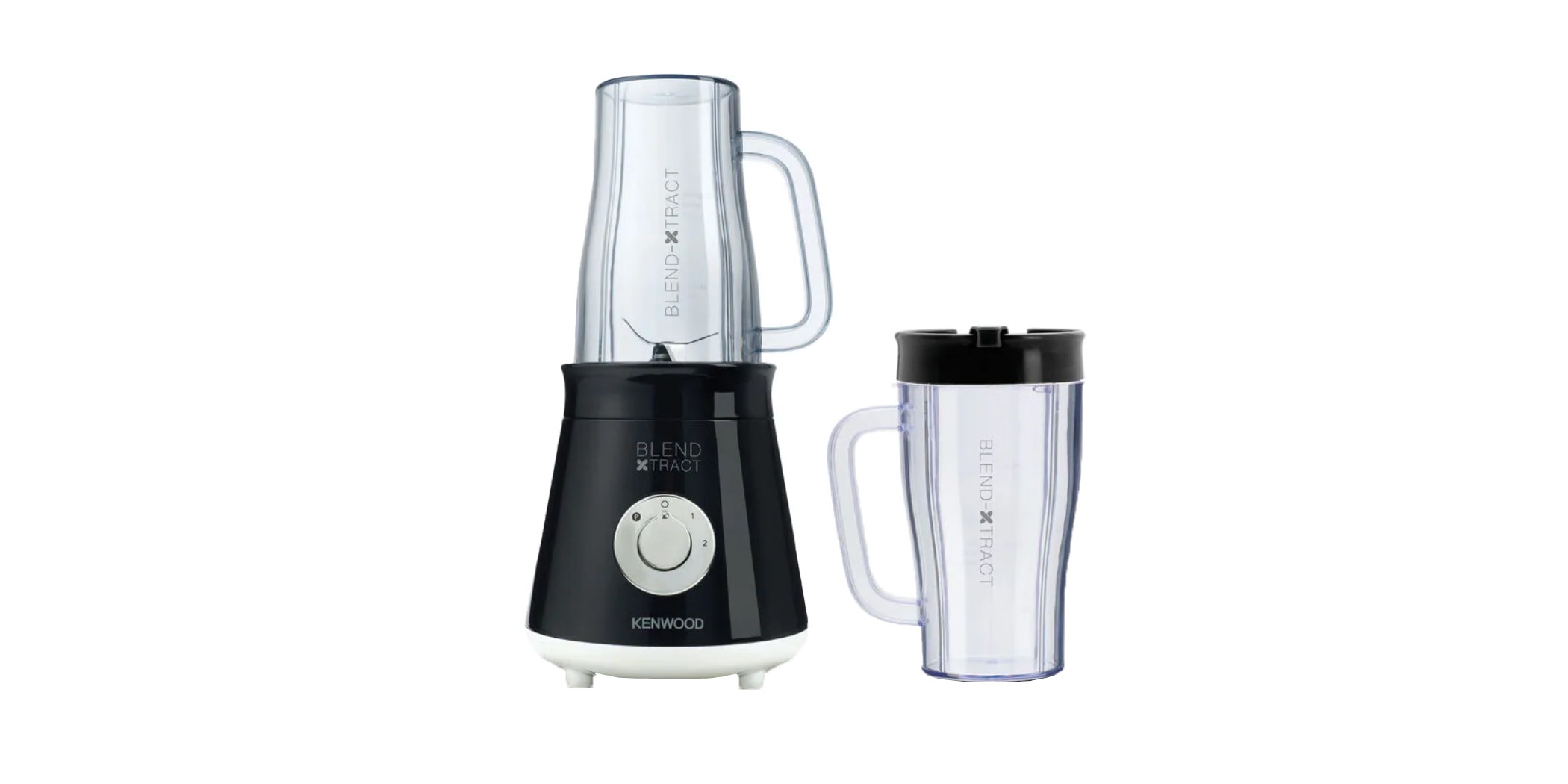 Kenwood SB056 2 Goblet Black Smoothie 2Go