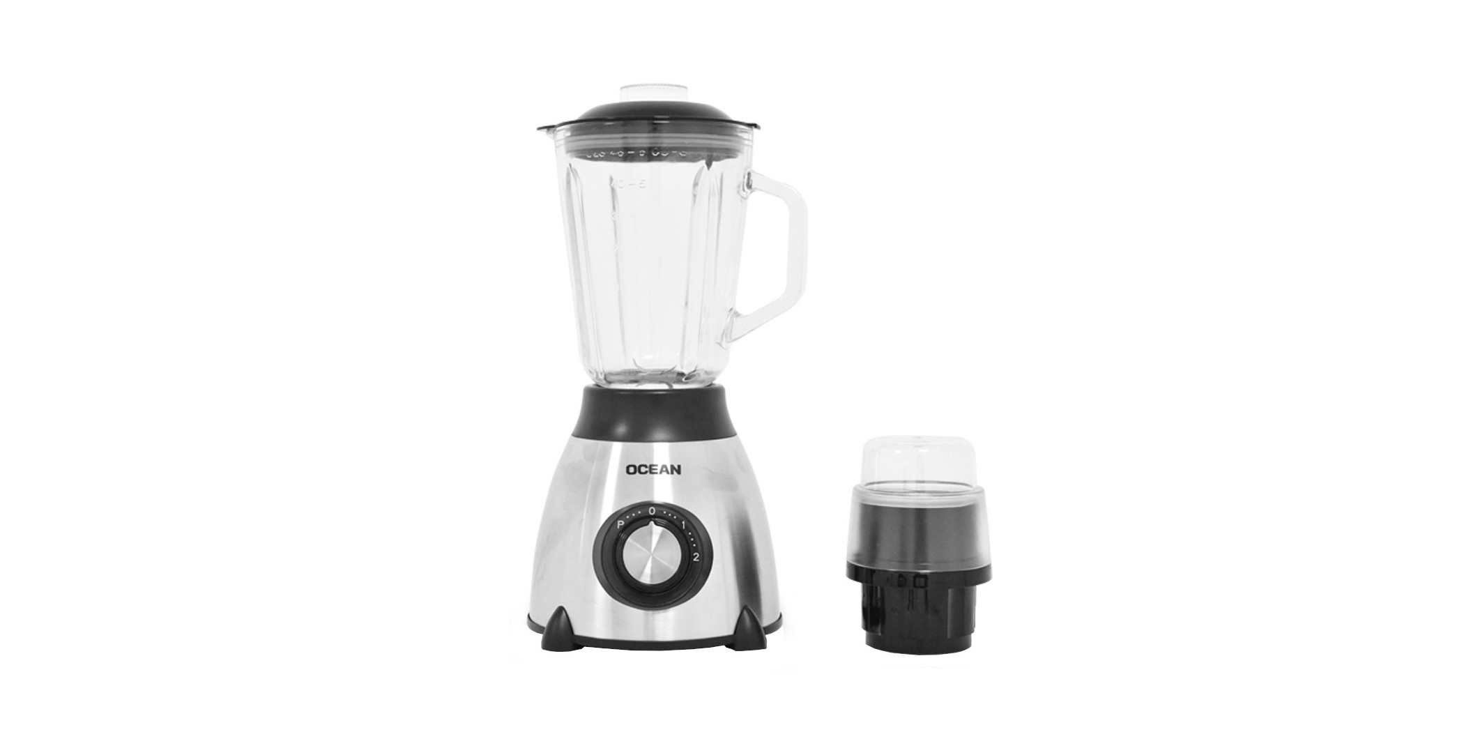 Ocean OCBL560GZ 550W 1.5L Glass Blender + Grinder 2YW