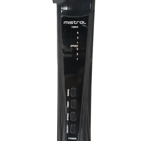 Mistral MSF1816DR 18" Remote Dark Grey Stand Fan