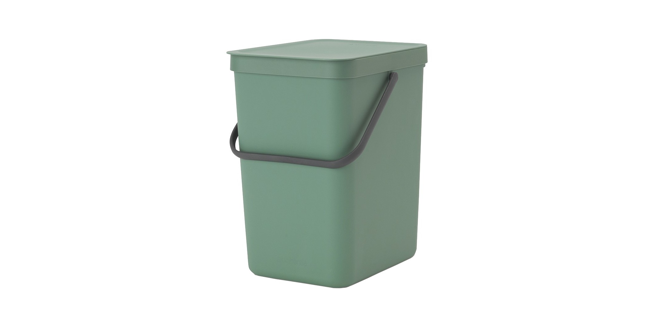 Brabantia 129964 25L Fir Green Sort & Go Waste Bin 10YW "O"