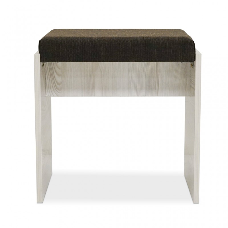Grace Pouf MDF Grey Grace Pouf MDF Grey