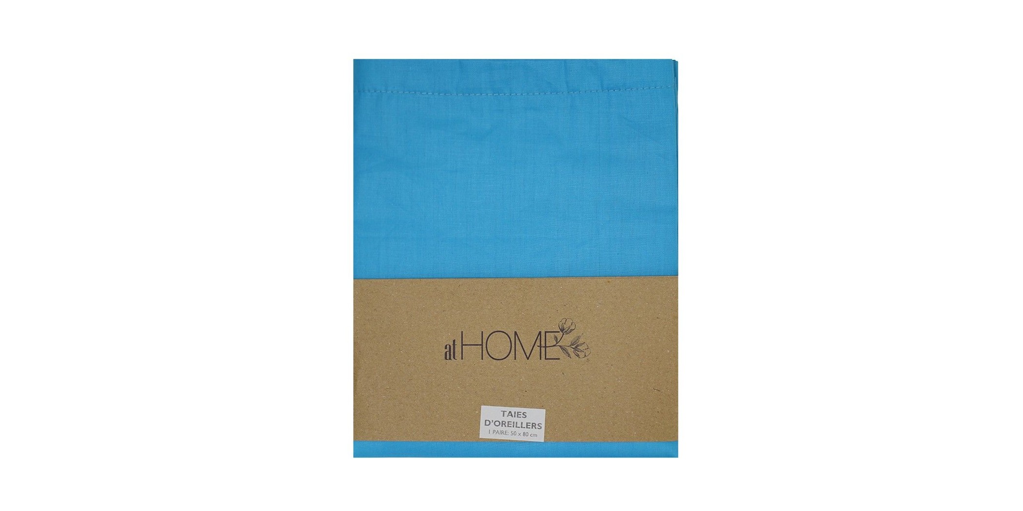 Pillow Cases (Pair) 50x80 cm Turquoise