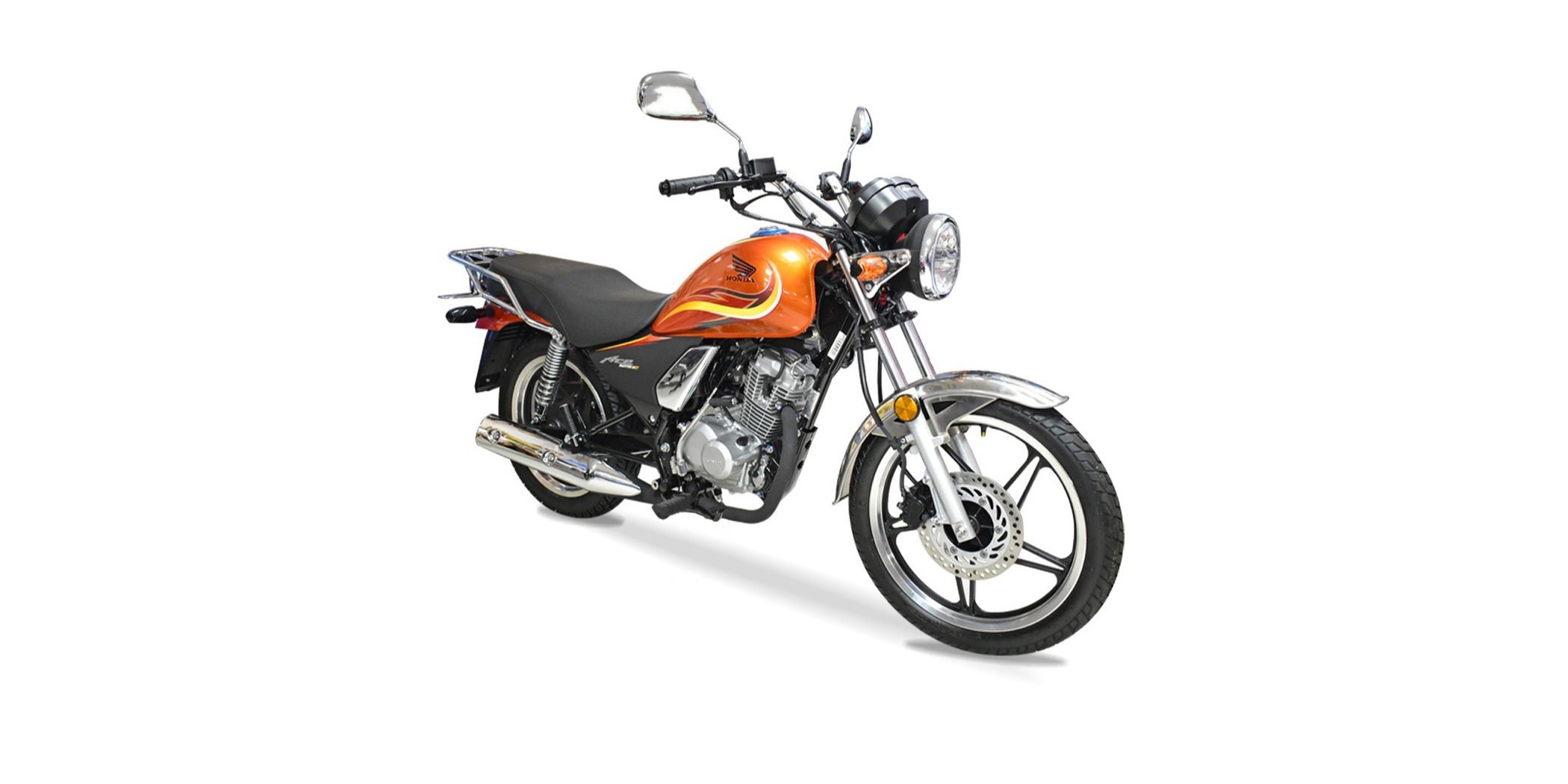 Honda ACE 125 C 124cc Orange Motorbike