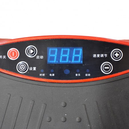 Touchless Red Fitness Vibrating Machine