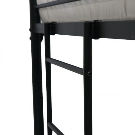 Mariana Double Decker Bed 90x190/140x190 cm Matt Black