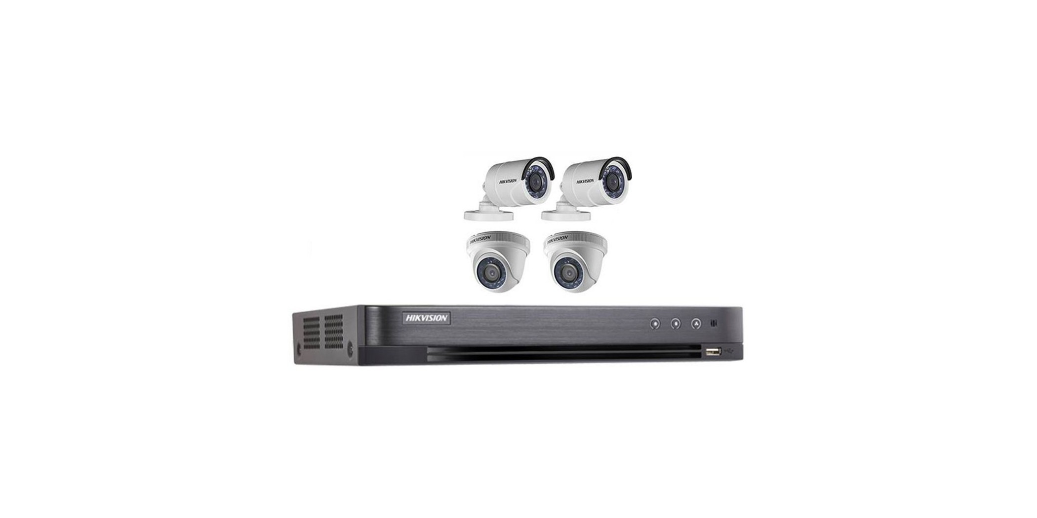Hikvision Kit of 4 Cameras 1080p DS-QT1080-4I