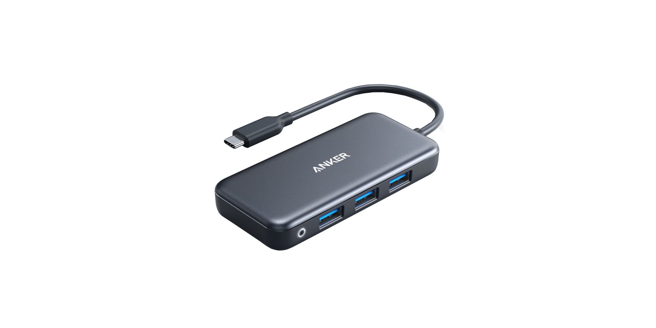Anker Premium 5-in-1 USB-C Hub 3A1H1E B2B Gray