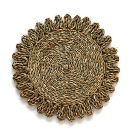 Circle Seagrass Place mat D35 cm - Ref TL-C003