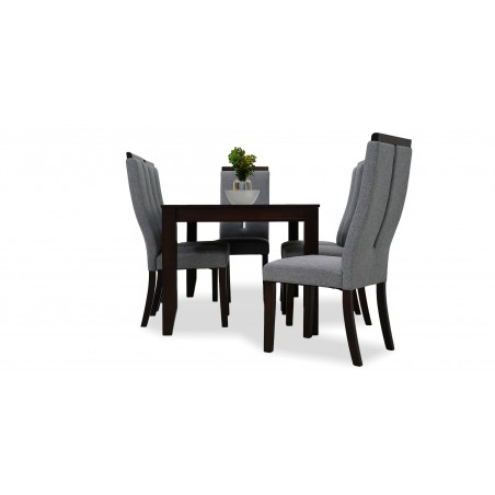 Danta Table and 6 Chairs MDF & Veneer