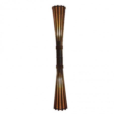 one Bamboo Floor Lamp 150x20x10cm with Cable Ref CD-T061