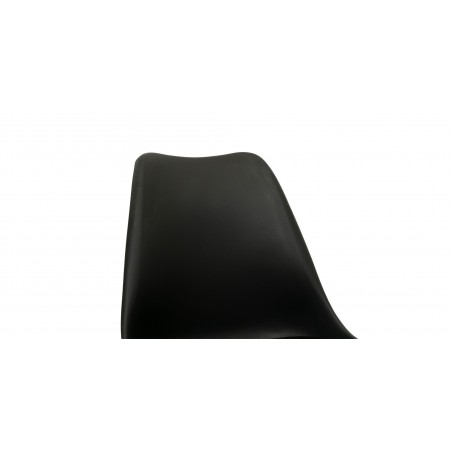 Adrian Table & 4 Chairs Black