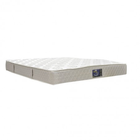 Sleep On It Silver King White Gold Fabric 190x200 cm Bonnell Spring