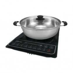 Mayer MMIC2110 Induction Cooker With Induction Friendly S/Steel Cooking Pot