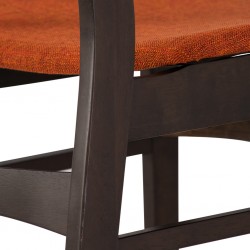 Audrey Dining Chair Dark Chestnut/Russet Audrey Dining Chair Dark Chestnut/Russet