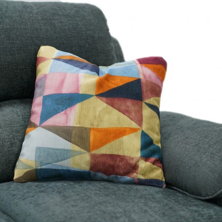 Sammy 2 Seater Sorrento Pewter Col Fabric