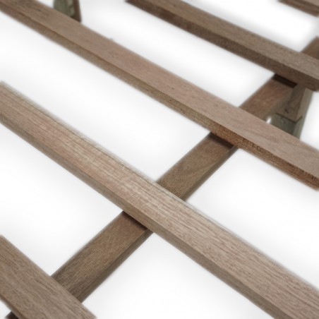 Kinzey Bed 150x190 MDF Grey Mistral & Stone