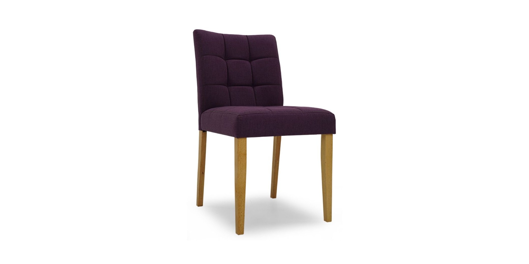 Davin Dining Chair Natural/Violet