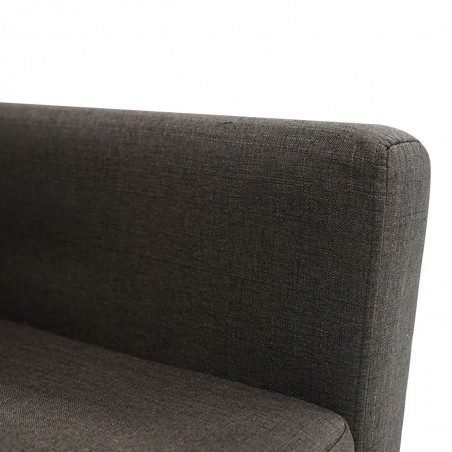 Picasso Sofa Corner in Brown Fabric