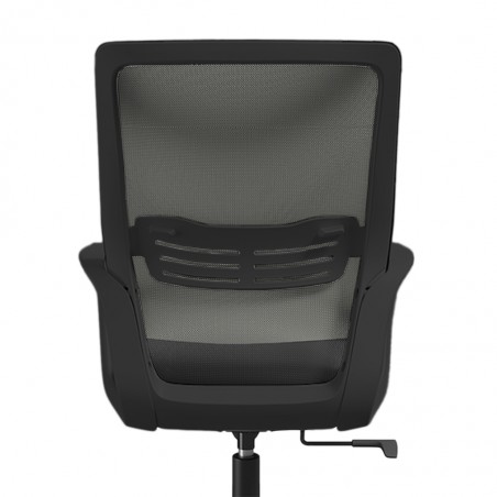 Sally Office Chair Black Frame And Black Fabric