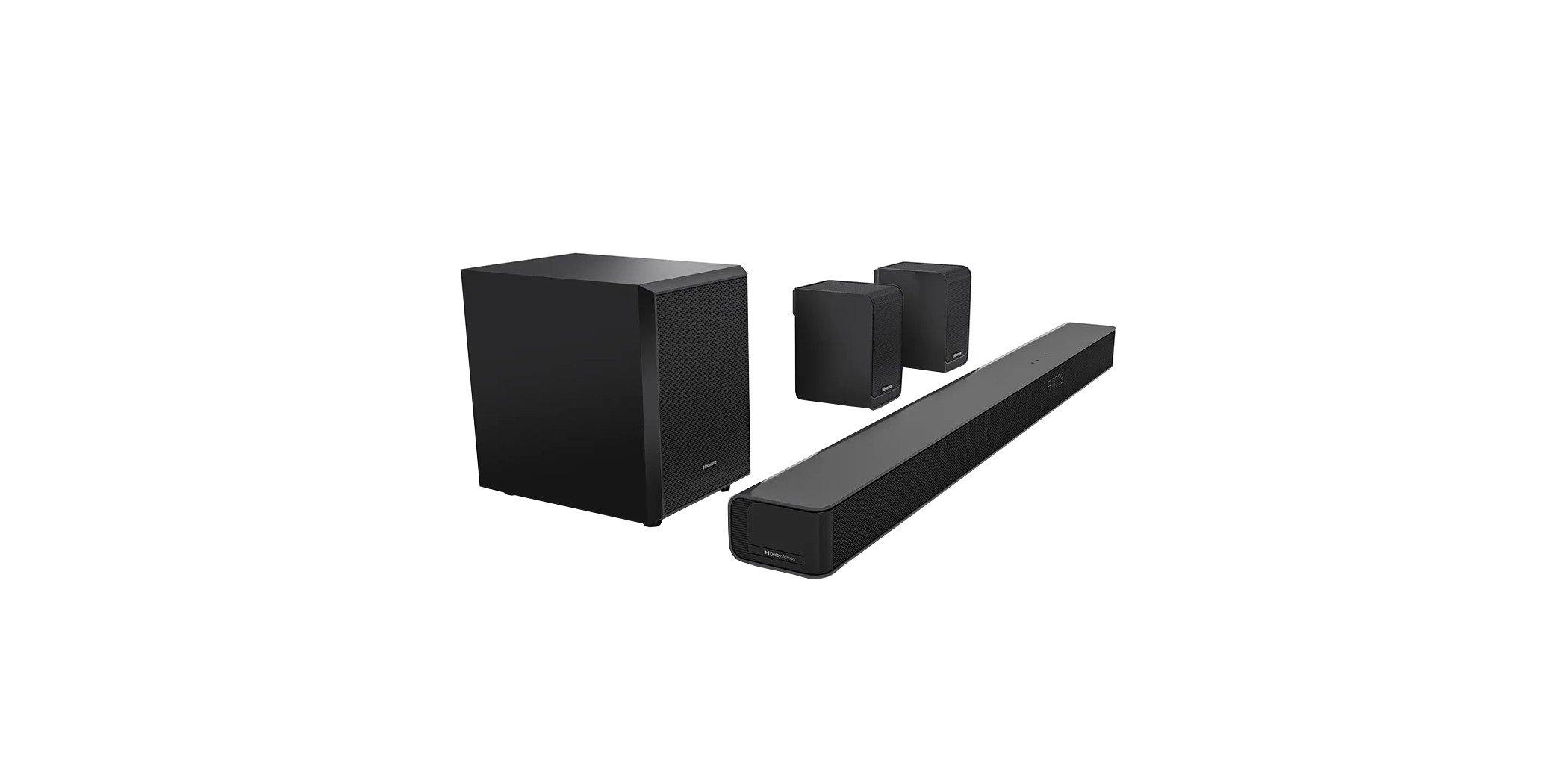 Hisense AX5100G 5.1 channel 340W Sound bar with Subwoofer