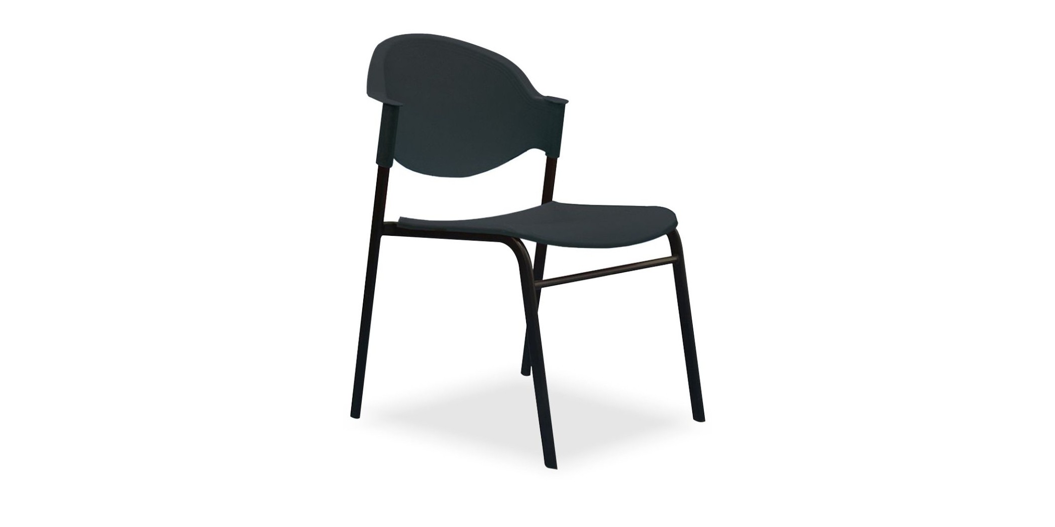 Stacking Chair COUGleam Black