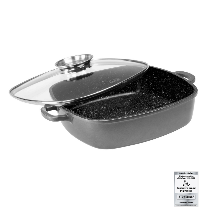 Stoneline WX 12918 28cm SQ Gourmet Roaster "O" Stoneline WX 12918 28cm SQ Gourmet Roaster "O"