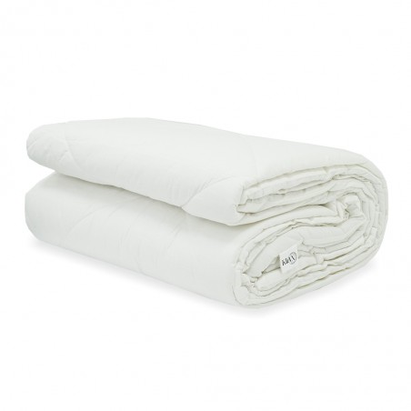Quilt Double 220x240 cm White TC Fabric