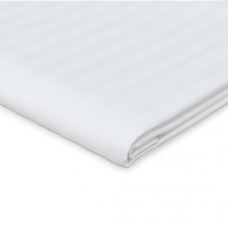 Flat Sheet & 2 Pillows 250x300+50x80 cm White