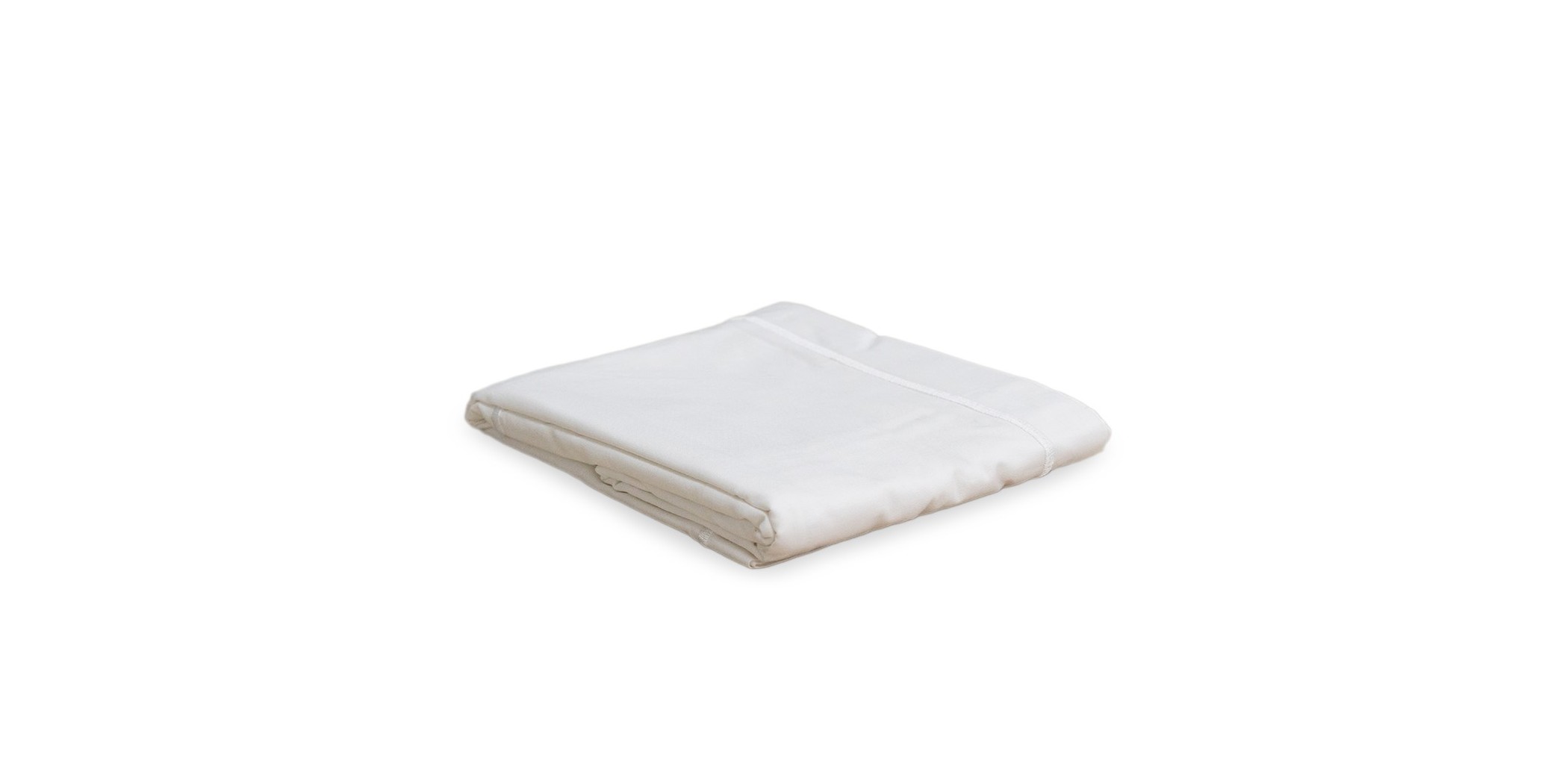 Pillow Cases (Pair) 50x80+20 cm White Marrowing