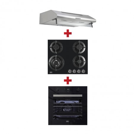 Defy DHG604 Built-in Hob + Defy DBO489E Built-in Oven + Defy DCH291 Cooker Hood