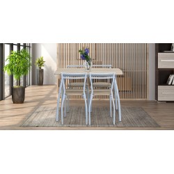 Jade Table and 4 Chairs