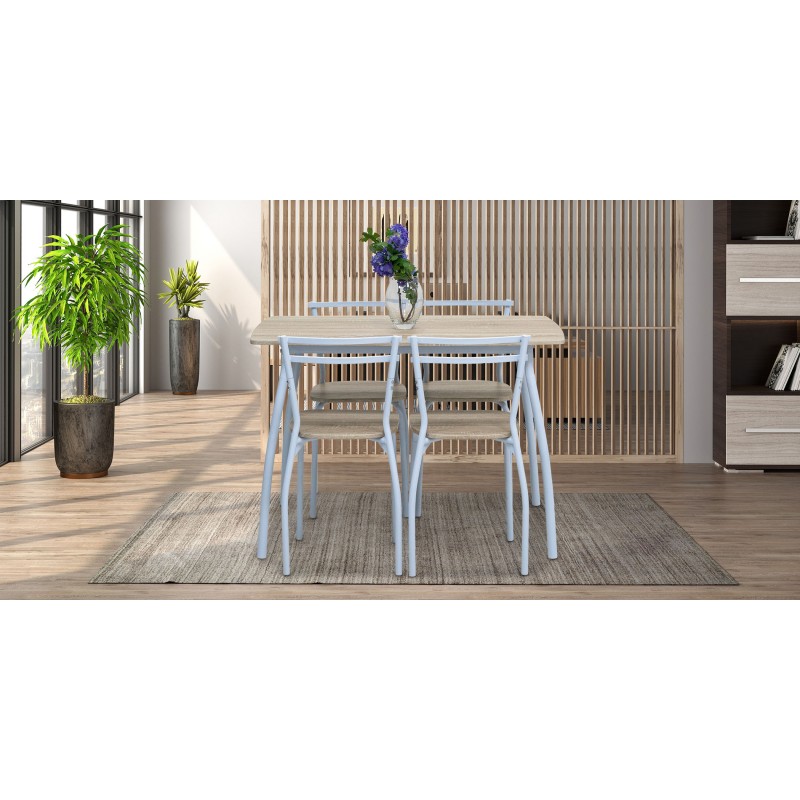 Jade Table and 4 Chairs