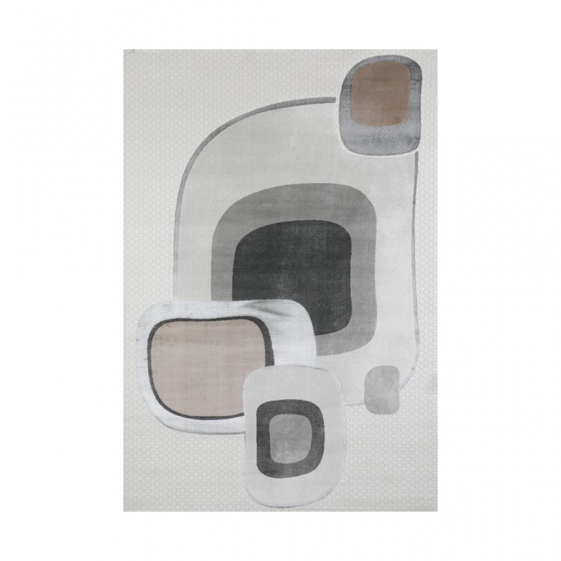 Rug 160x230 cm Grey Rug 160x230 cm Grey